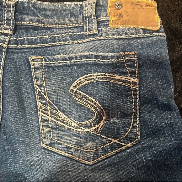 Silver CO Jeans, size 12 but fits a snug 14 and can be shrunk if needed! - Picture 1 of 1